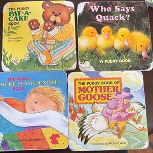 Lot of 4 Infant/Toddler Books